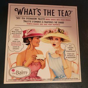 What's The Tea? Palette - theBalm Brand New